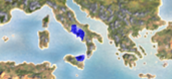 Mapa potenho postaven Juliovc